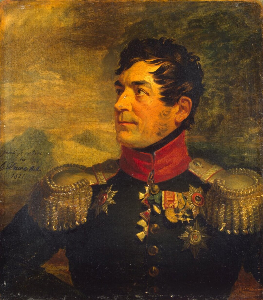 Джордж Доу. Портрет Георгия Арсеньевича Эмануэля (1774-1837). Из собрания Государственного Эрмитажа