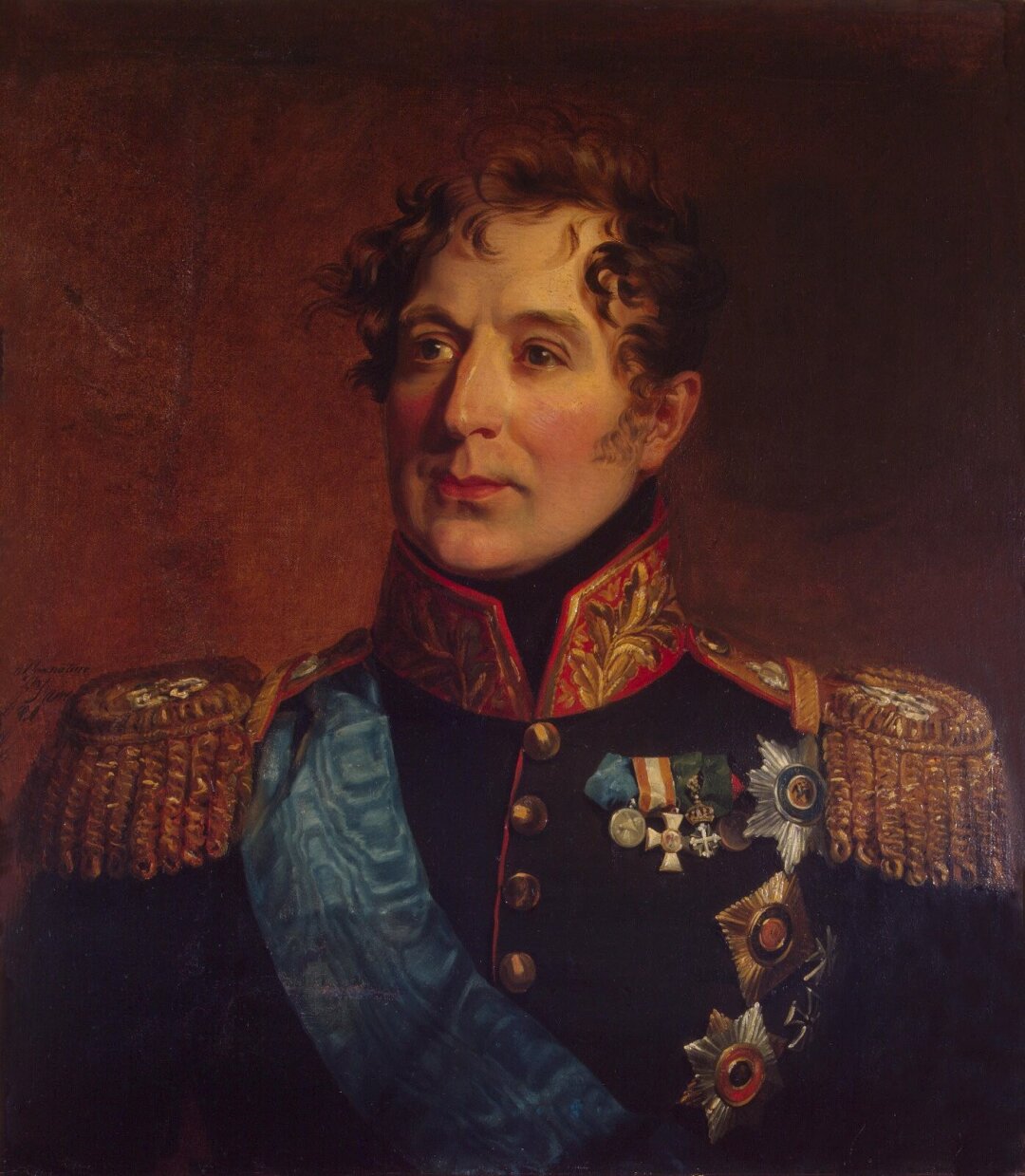 Джордж Доу. Портрет Михаила Андреевича Милорадовича (1771-1825). Из собрания Государственного Эрмитажа