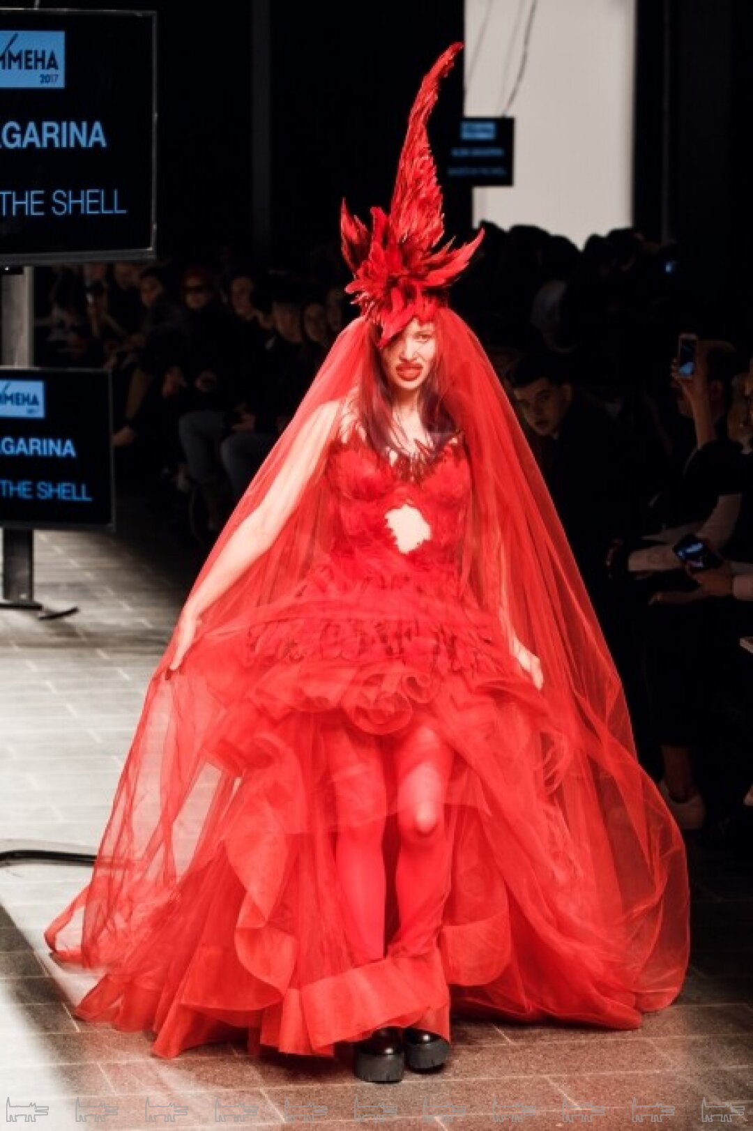 2017 год — Mercedes-Benz Fashion Day в ЦВЗ «Манеж»: Юлдус Бахтиозина и бренд Alisa Gagarina