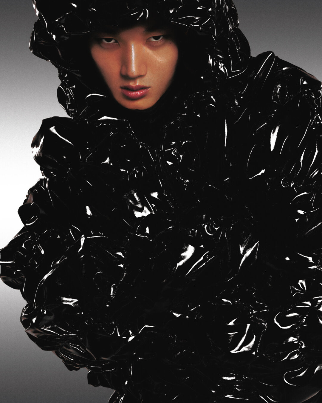 SHINY CRUSH SUIT / CRUSHED OUT LINE