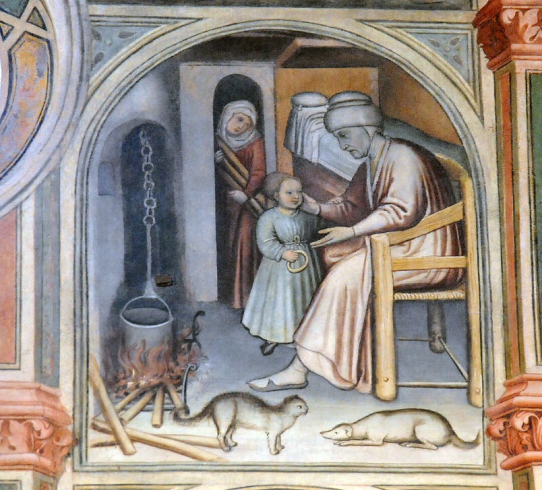 Николо Мирето и Стефано из Феррары. Январь. 1425-1440