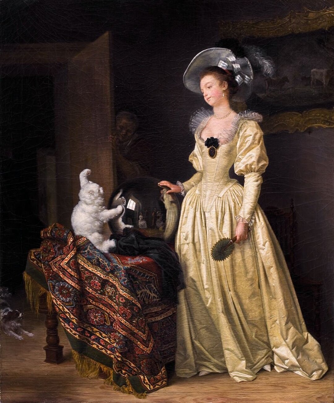 Жан-Оноре Фрагонар. Ангорская кошка. 1783-1785