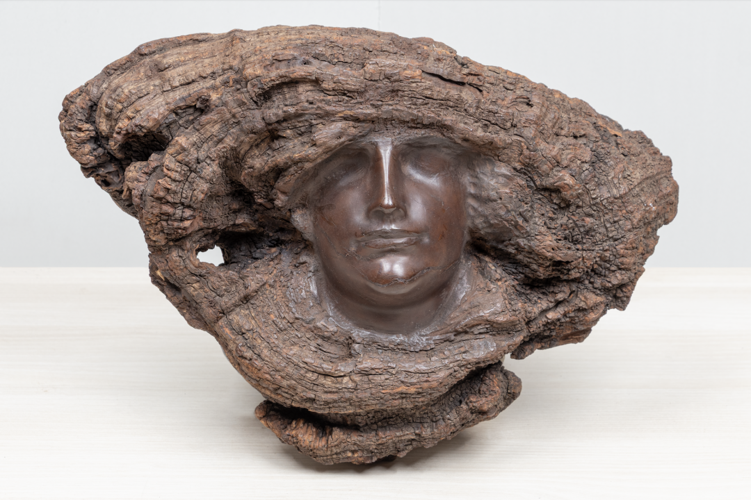 С. Д. Эрьзя (Нефёдов). Женская голова, 1950 год. МРМИИ им. С. Д. Эрьзи