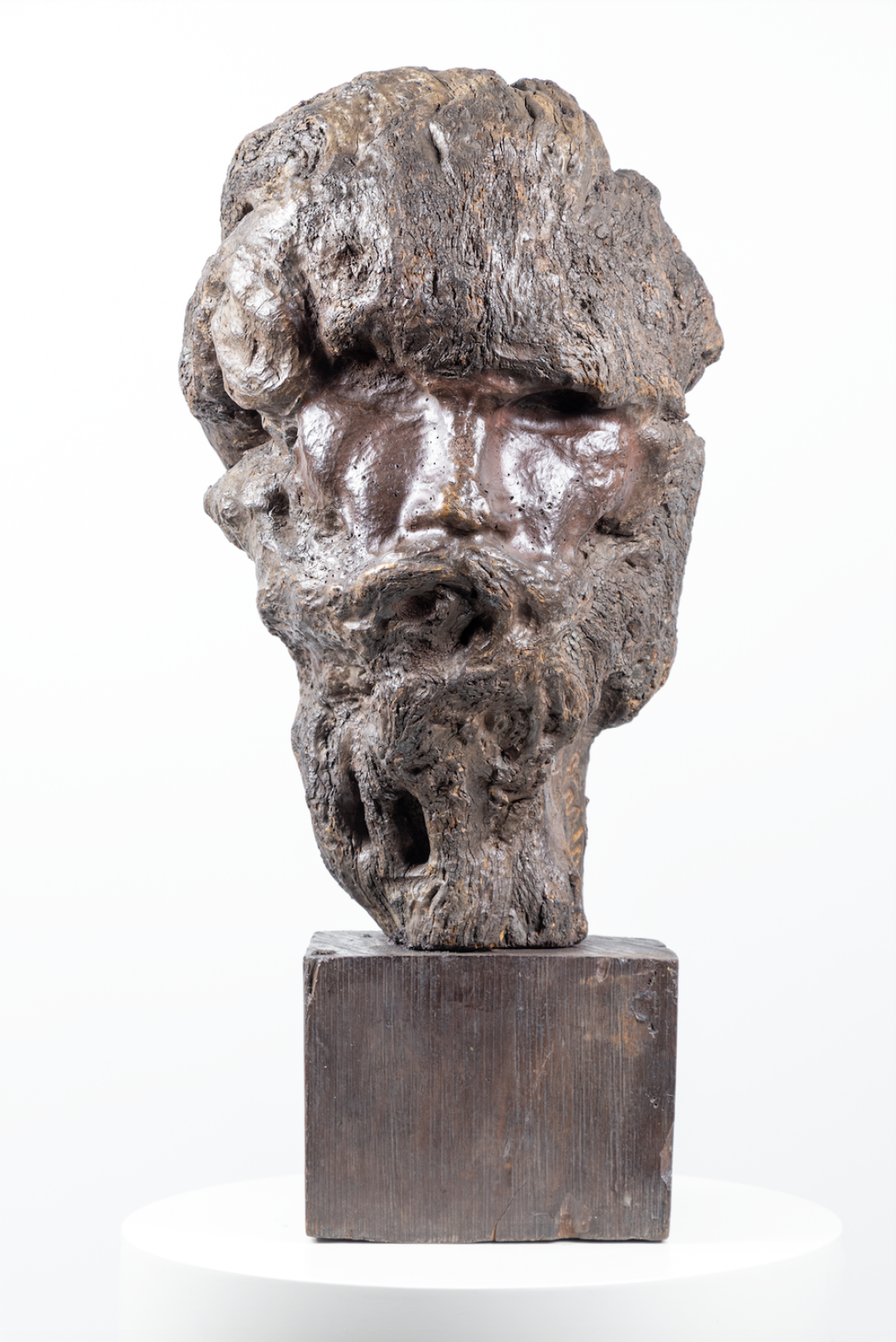 С. Д. Эрьзя (Нефёдов). Голова крестьянина, 1931 год. МРМИИ им. С. Д. Эрьзи
