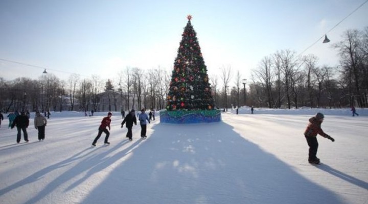 Где находится большой каток на елагином острове В ЦПКиО имени Кирова открывается еще один каток. Большой, массовый, настоящий! S