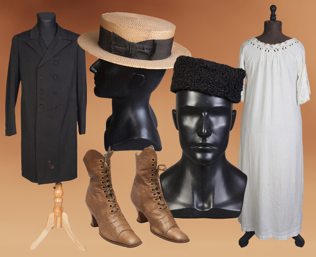 Античные сандалии, завидные галоши и шляпы-канотье: как и где одевались петербургские модники 100 лет назад