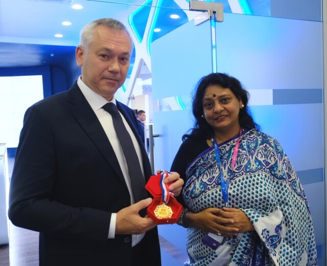 В рамках «Технопрома-2022» Андрей Травников встретился с делегацией из Индии