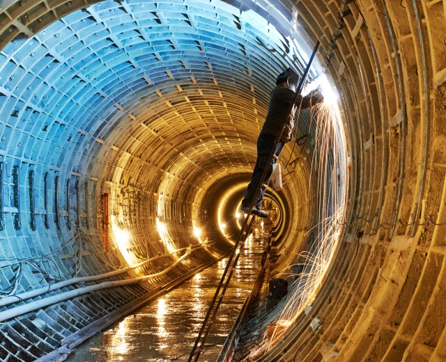 Смольный почти вдвое сократил расходы бюджета на строительство метро в Петербурге в 2023 году