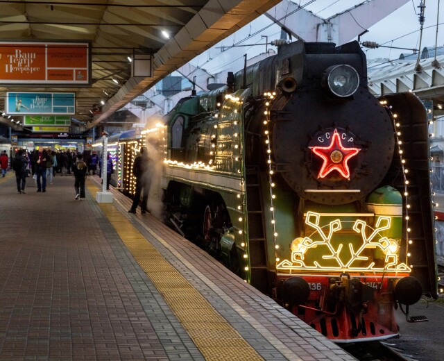 В Уфу приедет Поезд Деда Мороза