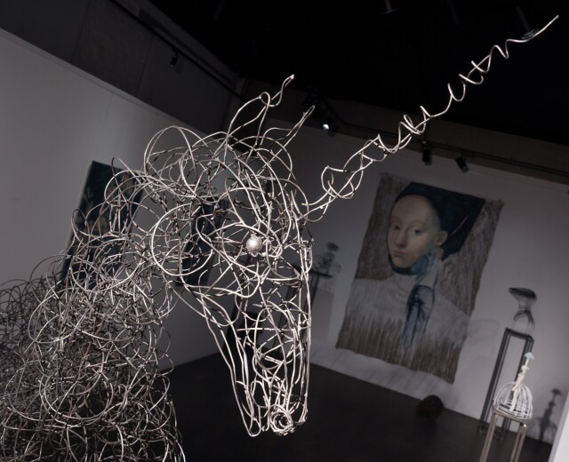 Выставка Антонины Фатхуллиной «Бегство в вечность» открылась в Abramova Gallery