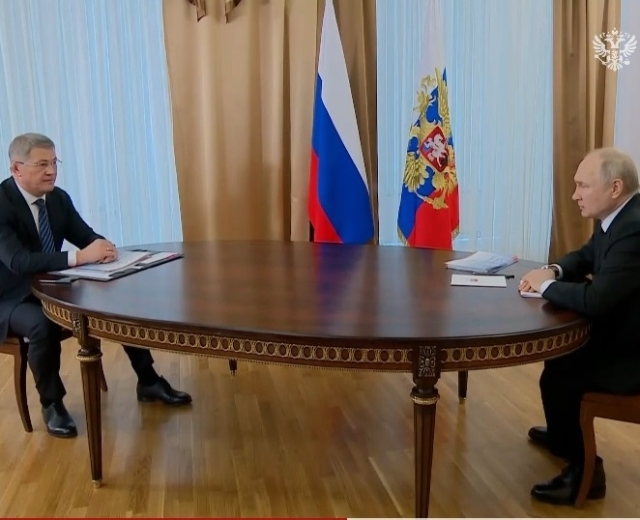 Владимир Путин: «У Башкортостана положительные показатели по всем ключевым направлениям»