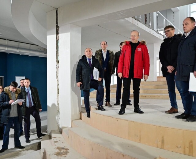 Андрей Назаров осмотрел площадку будущего межвузовского кампуса в Уфе