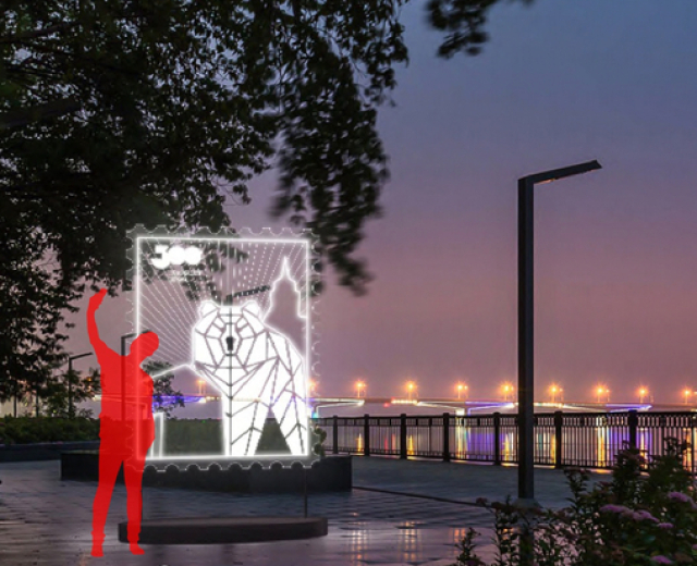 К юбилею Перми на улицах города могут установить «лего-медведей» и светящиеся фотозоны