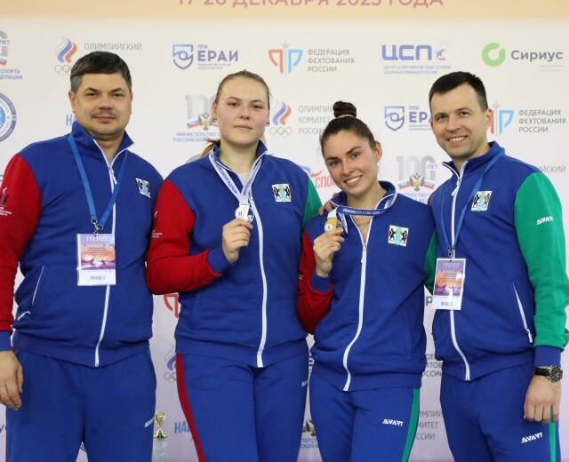 Новосибирские спортсмены собирают медали на Кубке России по фехтованию