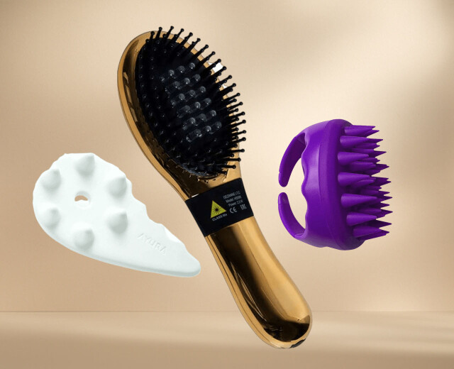 Лазерная расческа, спа-щетка и лимфодренажная плитка: 5 новых маст-хэвов для красивых (и густых) волос