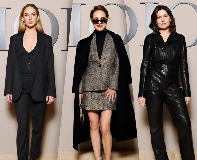 Натали Портман, Дженнифер Лоуренс, Дева Кассель, Летиция Каста: звезды на показе Dior в Париже