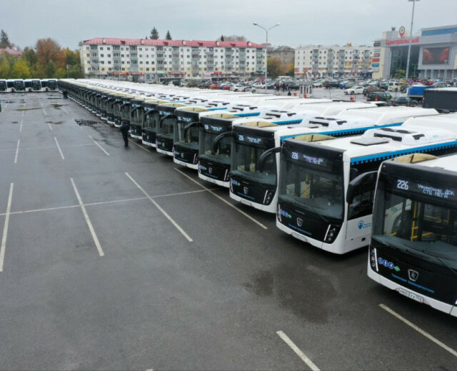 Башкортостан получил партию в 250 новых автобусов