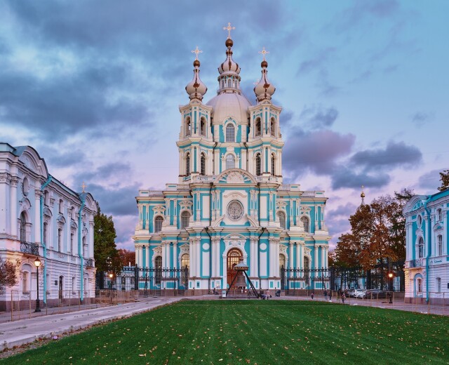 Фасады зданий Смольного собора, Главного штаба, Преображенского собора начнут реставрировать в втором квартале 2024 года