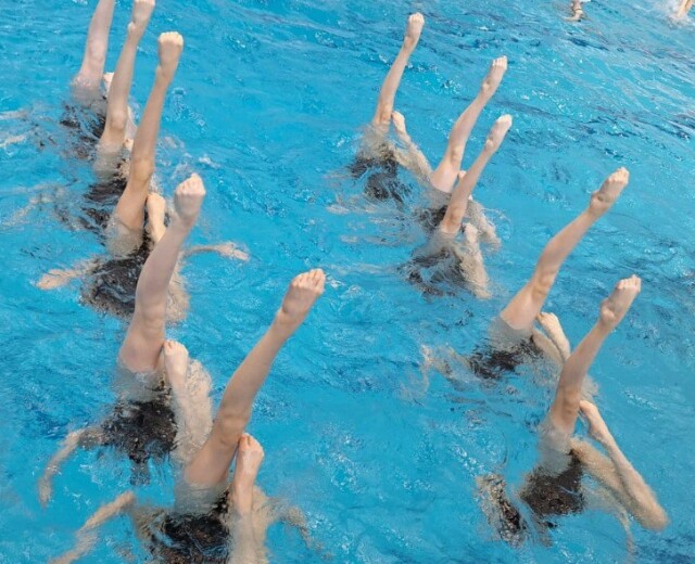 Новосибирская область принимает всероссийские соревнования по синхронному плаванию