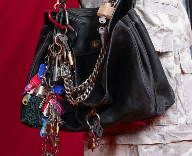 Гид по самому модному сумочному обвесу: бусы, брелки, шарфы-сосиски и даже чикибряки!
