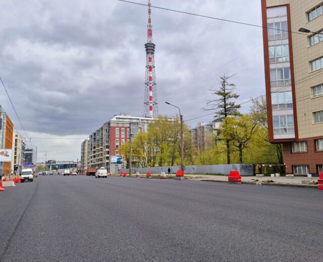 В Петербурге завершили ремонт на проспекте Медиков