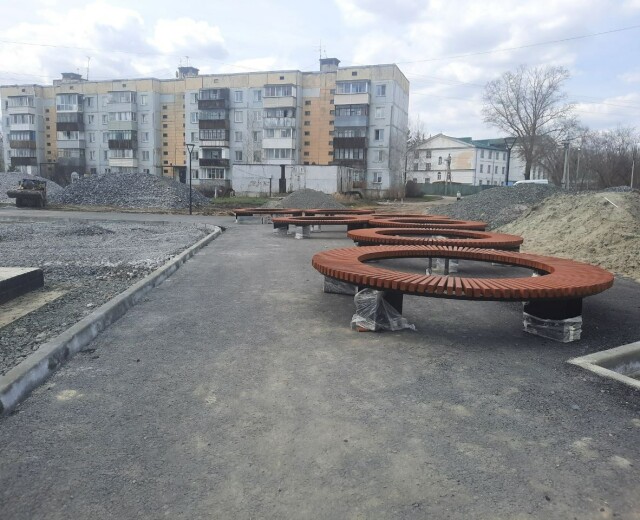 Работы на объектах благоустройства стартовали в Новосибирской области