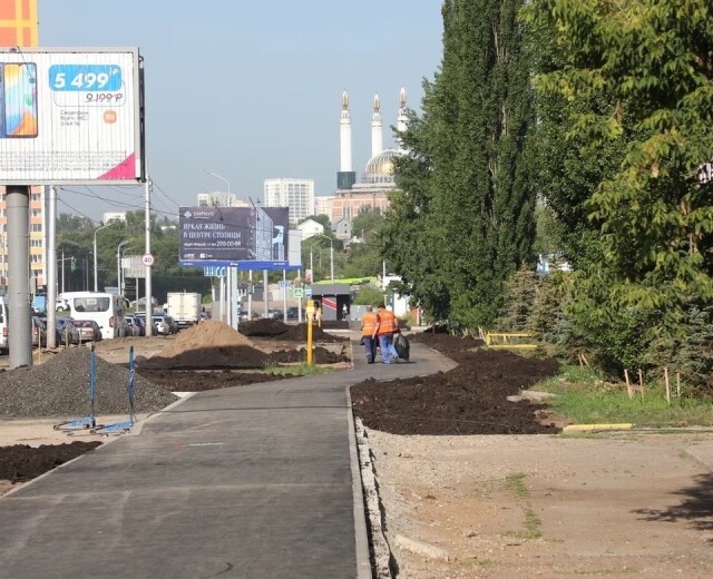 В Уфе начался ремонт улицы Бакалинской