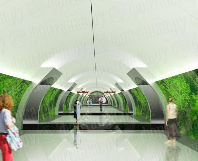 Посмотрите, как могут выглядеть новые станции «коричневой» ветки метро