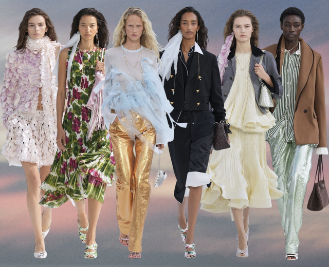 Christian Dior: сеанс фэшн-дендротерапии от Джонатана Андерсона в саду Тюильри
