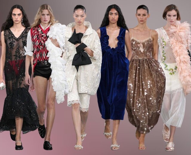 Simone Rocha: как прошел показ весенне-летней коллекции в Лондоне