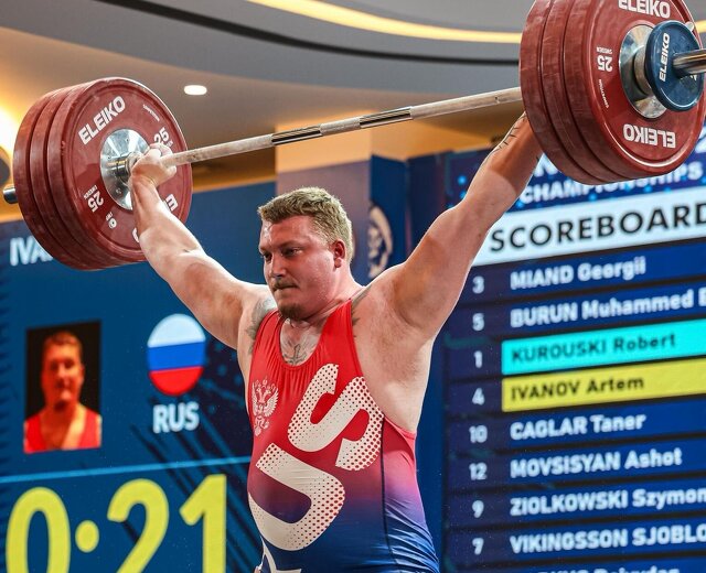 Новосибирский тяжелоатлет завоевал золото на первенстве Европы
