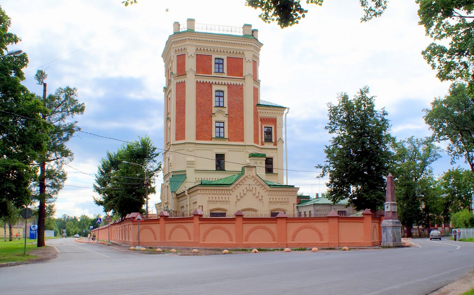 Певческая башня царское село